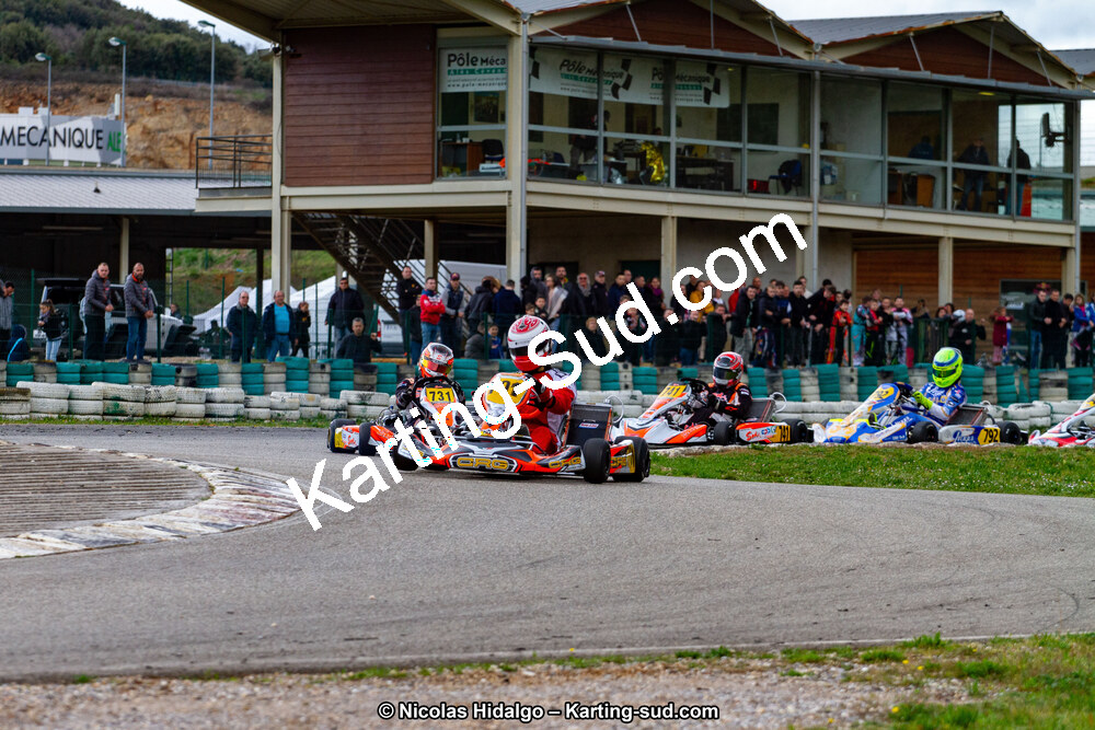 09 & 10/03/2019 : 1ère manche du Championnat du Sud à Alès (Photos Nicolas Hidalgo) 2019 — karting