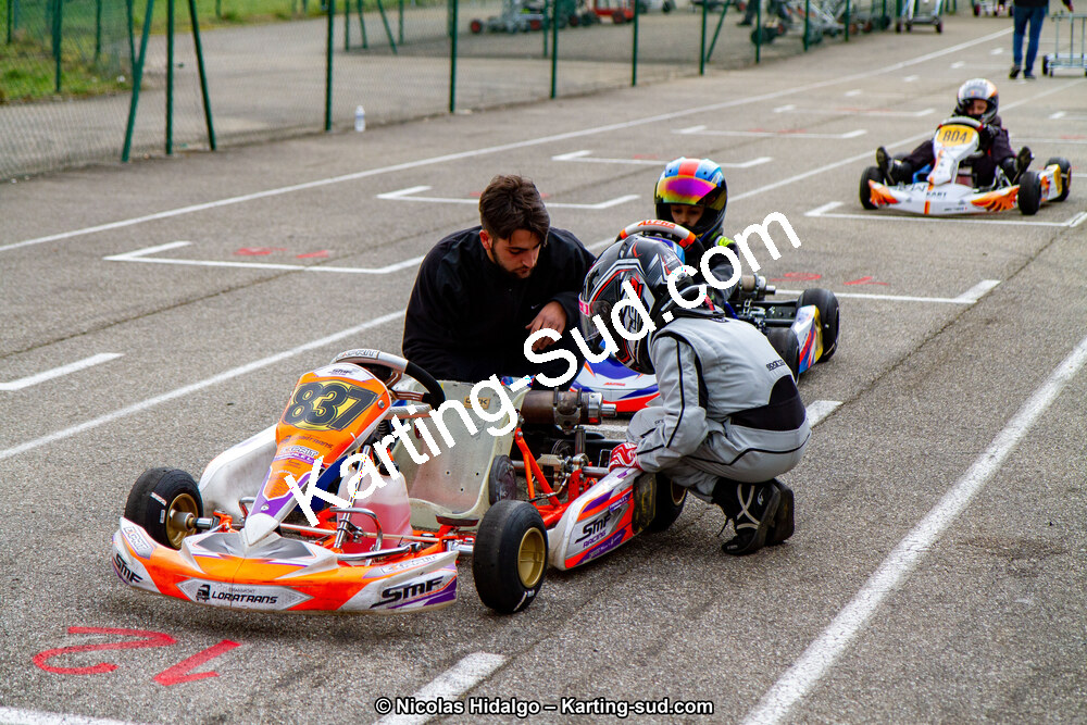 09 & 10/03/2019 : 1ère manche du Championnat du Sud à Alès (Photos Nicolas Hidalgo) 2019 — karting