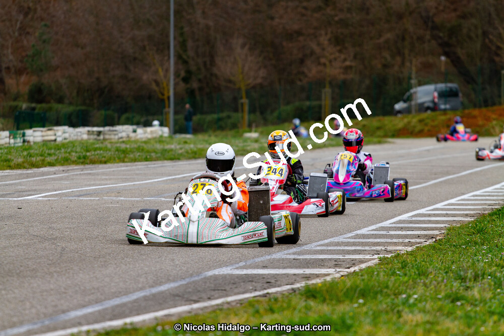 09 & 10/03/2019 : 1ère manche du Championnat du Sud à Alès (Photos Nicolas Hidalgo) 2019 — karting