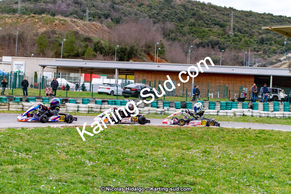 09 & 10/03/2019 : 1ère manche du Championnat du Sud à Alès (Photos Nicolas Hidalgo) 2019 — karting
