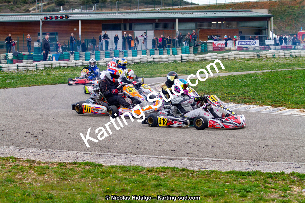 09 & 10/03/2019 : 1ère manche du Championnat du Sud à Alès (Photos Nicolas Hidalgo) 2019 — karting
