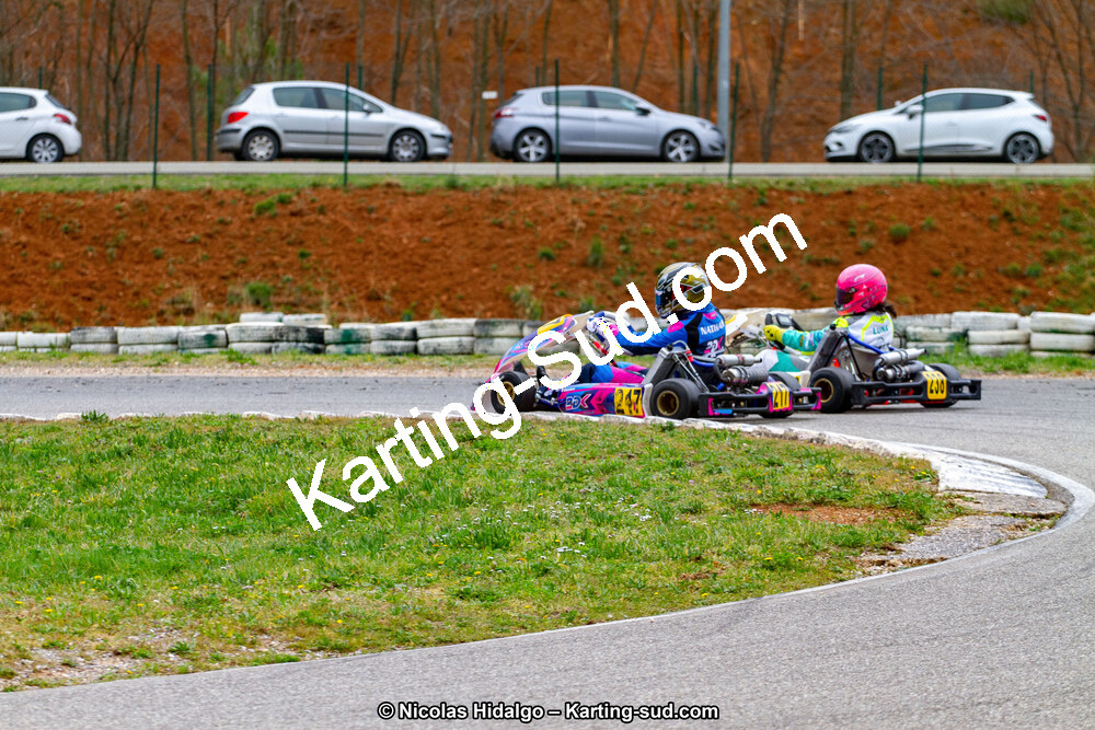 09 & 10/03/2019 : 1ère manche du Championnat du Sud à Alès (Photos Nicolas Hidalgo) 2019 — karting