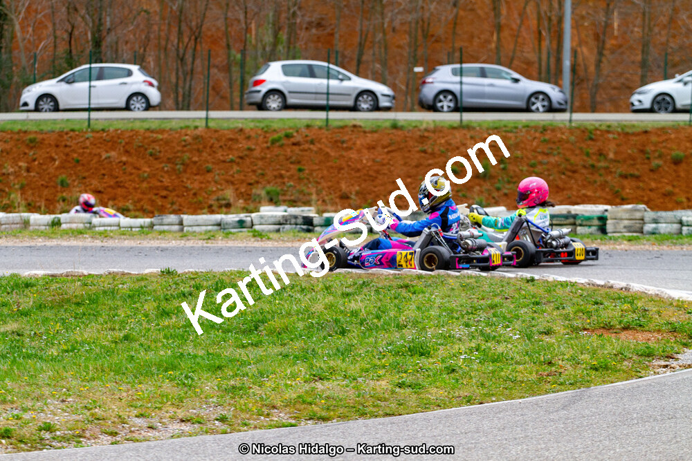 09 & 10/03/2019 : 1ère manche du Championnat du Sud à Alès (Photos Nicolas Hidalgo) 2019 — karting