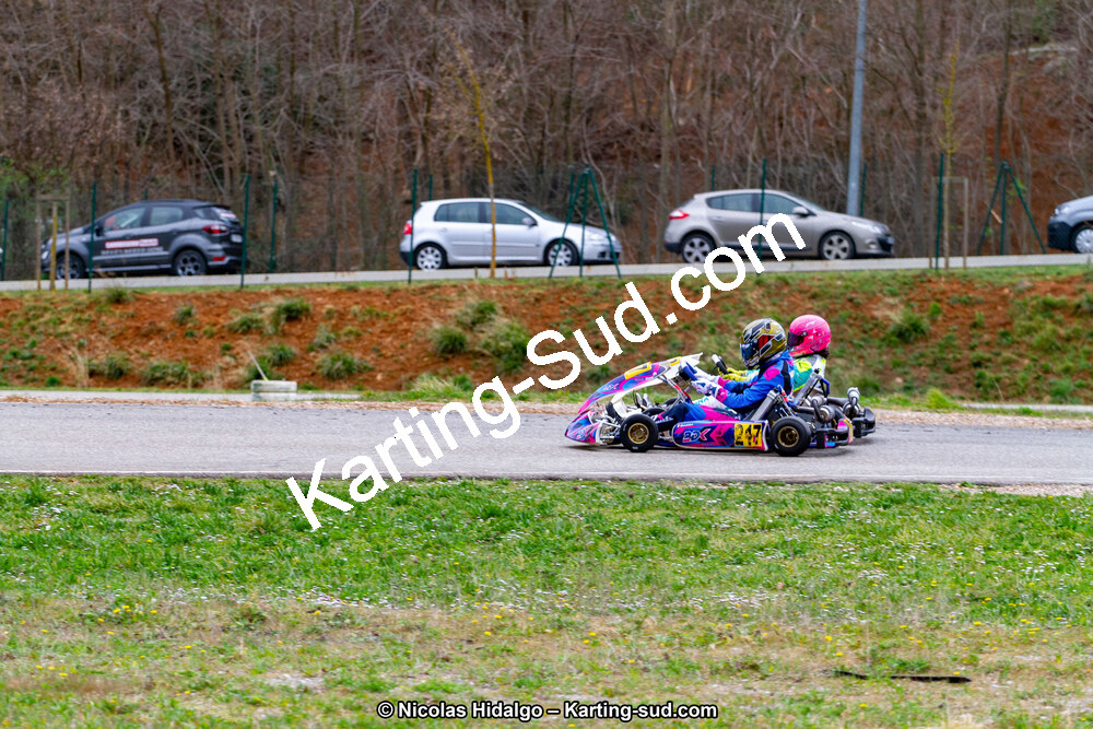 09 & 10/03/2019 : 1ère manche du Championnat du Sud à Alès (Photos Nicolas Hidalgo) 2019 — karting