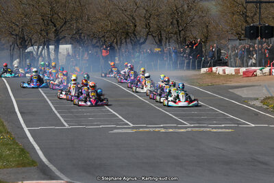 30 & 31/03/2019 : 2ème manche du Championnat du Sud à Belmont sur Rance (Photos Stéphane Agnus) 2019 — karting