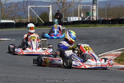 30 & 31/03/2019 : 2ème manche du Championnat du Sud à Belmont sur Rance (Photos Stéphane Agnus) 2019 — karting