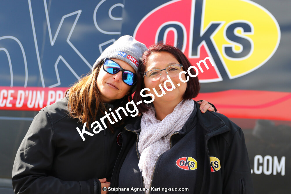 Françoise ESTRE — 30 & 31/03/2019 : 2ème manche du Championnat du Sud à Belmont sur Rance (Photos Stéphane Agnus) 2019 — karting