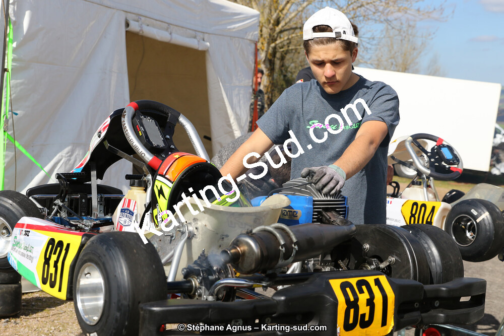 30 & 31/03/2019 : 2ème manche du Championnat du Sud à Belmont sur Rance (Photos Stéphane Agnus) 2019 — karting