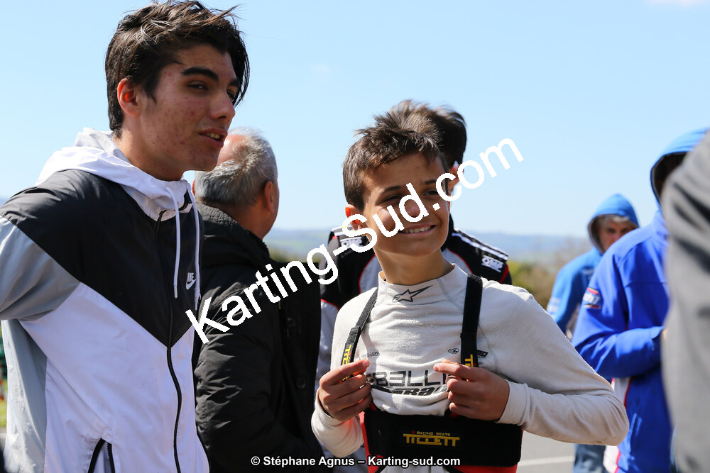 Pablo SARRAZIN — 30 & 31/03/2019 : 2ème manche du Championnat du Sud à Belmont sur Rance (Photos Stéphane Agnus) 2019 — karting