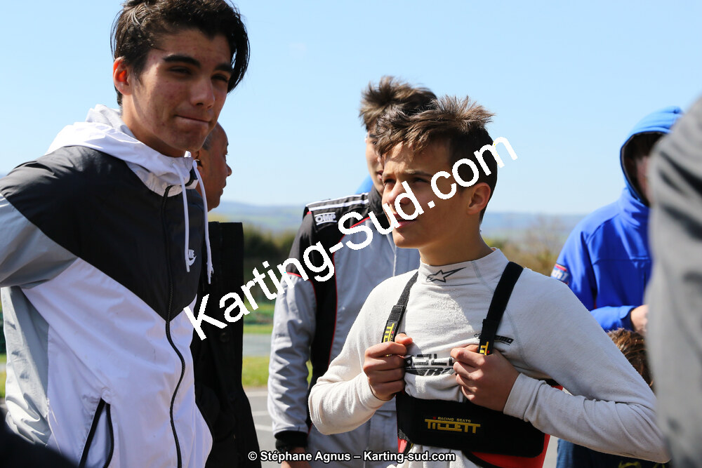 Pablo SARRAZIN — 30 & 31/03/2019 : 2ème manche du Championnat du Sud à Belmont sur Rance (Photos Stéphane Agnus) 2019 — karting