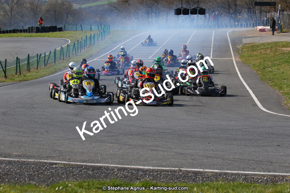 30 & 31/03/2019 : 2ème manche du Championnat du Sud à Belmont sur Rance (Photos Stéphane Agnus) 2019 — karting