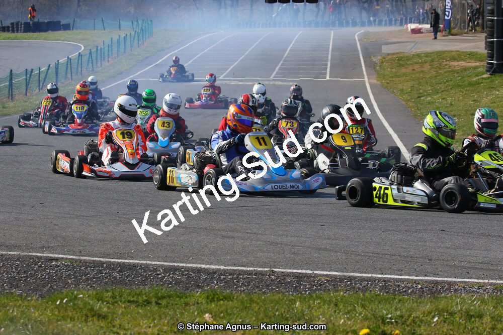 30 & 31/03/2019 : 2ème manche du Championnat du Sud à Belmont sur Rance (Photos Stéphane Agnus) 2019 — karting