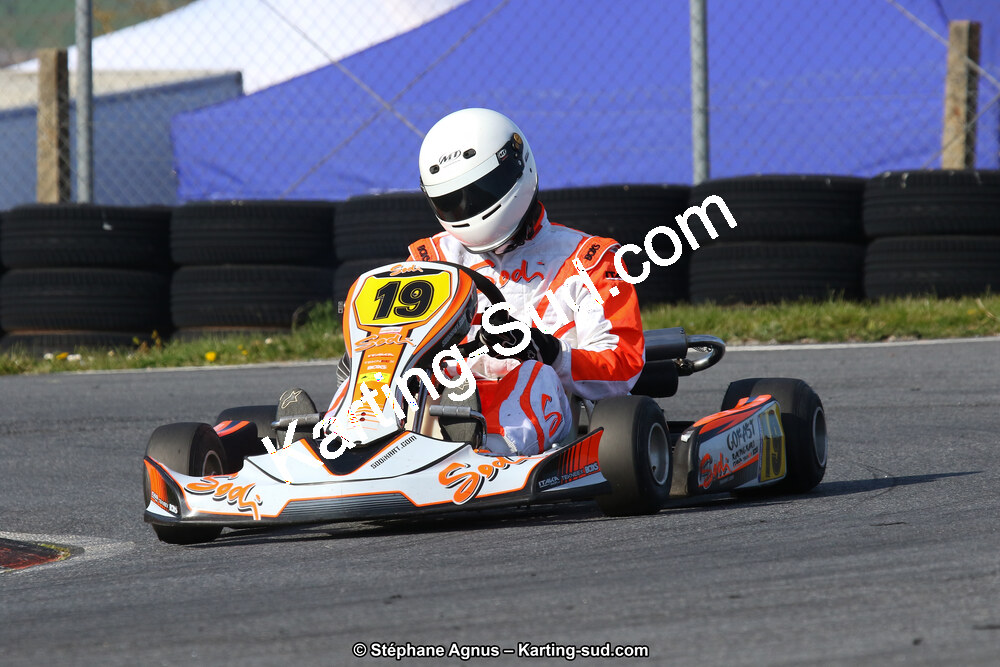 30 & 31/03/2019 : 2ème manche du Championnat du Sud à Belmont sur Rance (Photos Stéphane Agnus) 2019 — karting