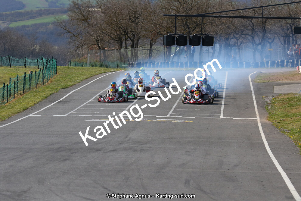 30 & 31/03/2019 : 2ème manche du Championnat du Sud à Belmont sur Rance (Photos Stéphane Agnus) 2019 — karting