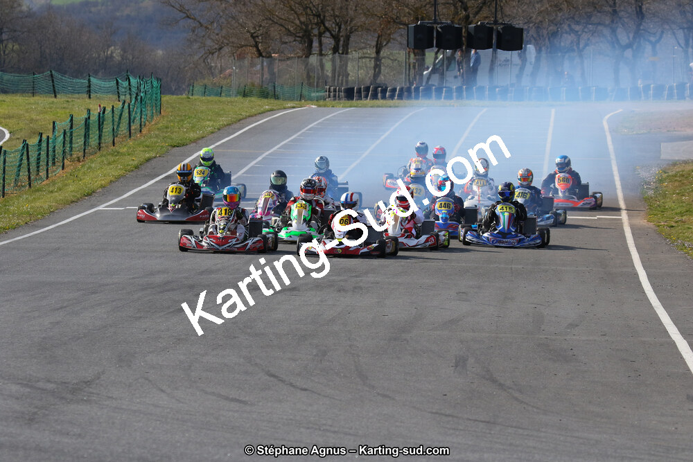 30 & 31/03/2019 : 2ème manche du Championnat du Sud à Belmont sur Rance (Photos Stéphane Agnus) 2019 — karting