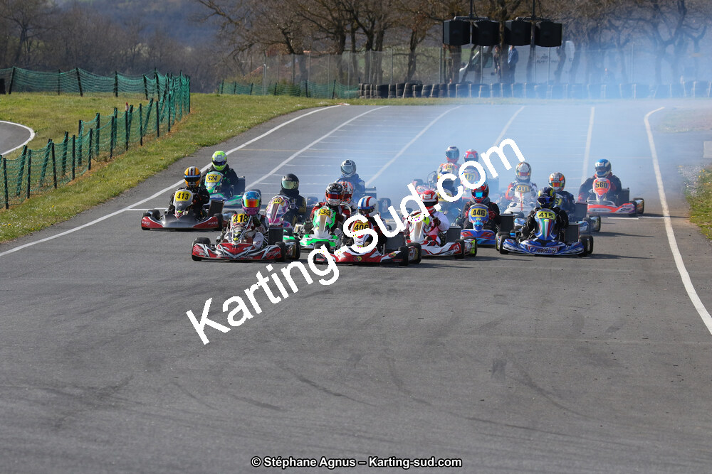 30 & 31/03/2019 : 2ème manche du Championnat du Sud à Belmont sur Rance (Photos Stéphane Agnus) 2019 — karting