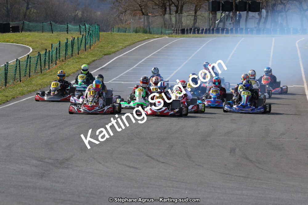 30 & 31/03/2019 : 2ème manche du Championnat du Sud à Belmont sur Rance (Photos Stéphane Agnus) 2019 — karting