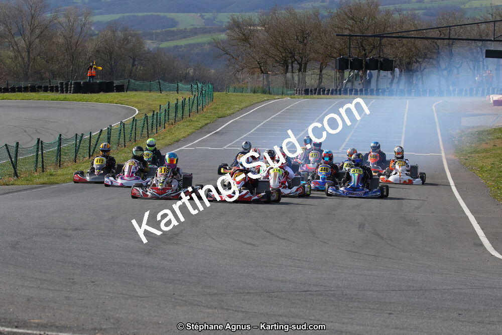 30 & 31/03/2019 : 2ème manche du Championnat du Sud à Belmont sur Rance (Photos Stéphane Agnus) 2019 — karting