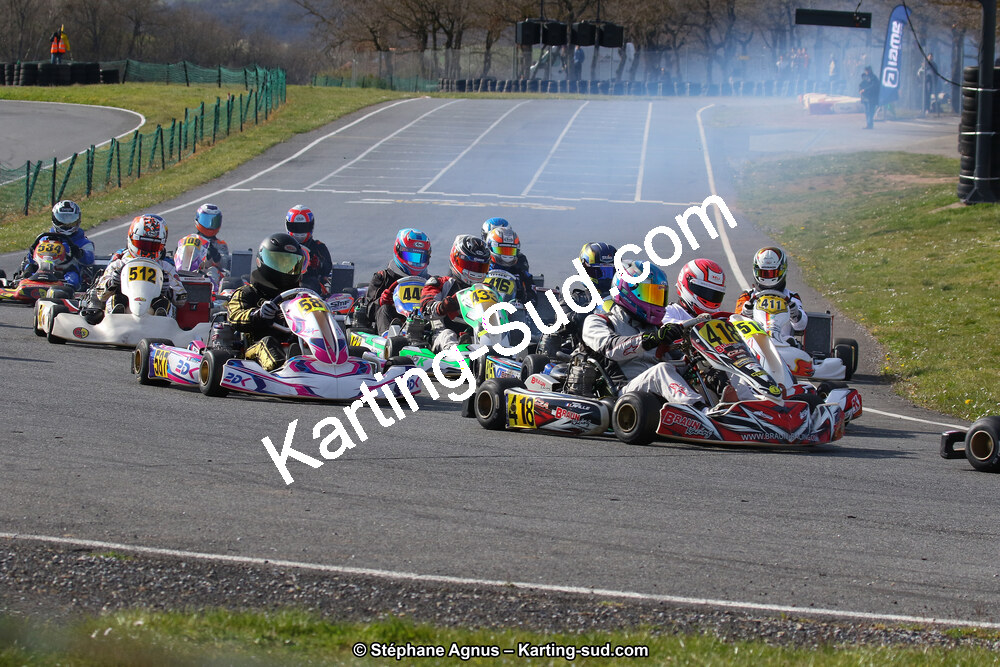 30 & 31/03/2019 : 2ème manche du Championnat du Sud à Belmont sur Rance (Photos Stéphane Agnus) 2019 — karting