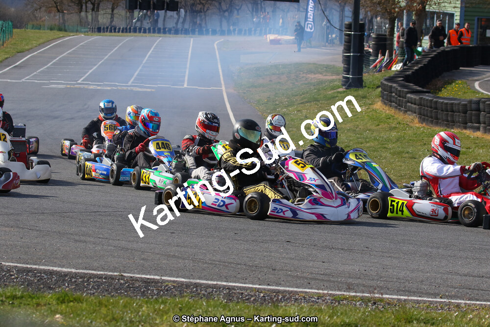 30 & 31/03/2019 : 2ème manche du Championnat du Sud à Belmont sur Rance (Photos Stéphane Agnus) 2019 — karting