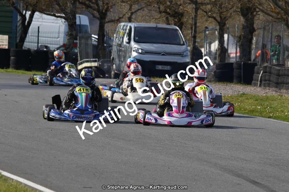 30 & 31/03/2019 : 2ème manche du Championnat du Sud à Belmont sur Rance (Photos Stéphane Agnus) 2019 — karting