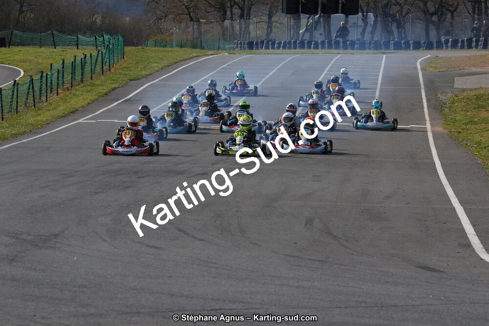 30 & 31/03/2019 : 2ème manche du Championnat du Sud à Belmont sur Rance (Photos Stéphane Agnus) 2019 — karting