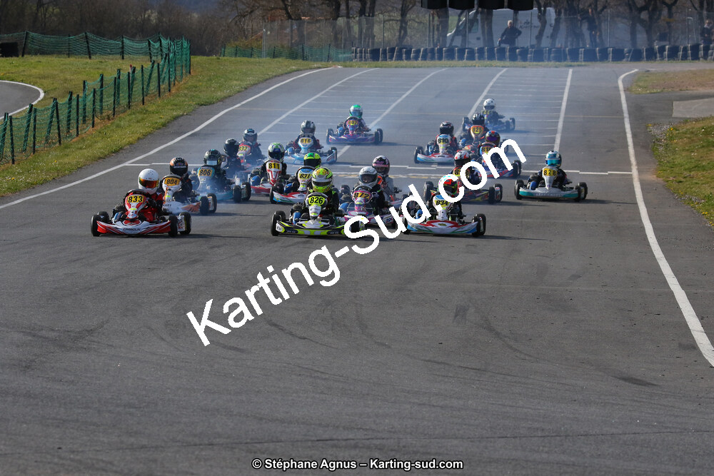 30 & 31/03/2019 : 2ème manche du Championnat du Sud à Belmont sur Rance (Photos Stéphane Agnus) 2019 — karting