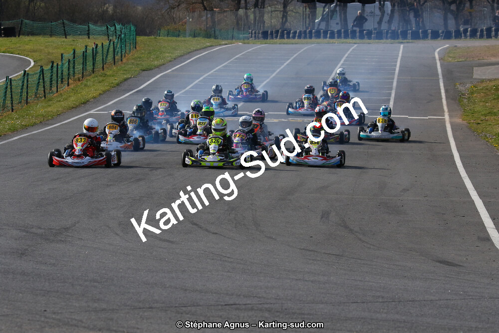 30 & 31/03/2019 : 2ème manche du Championnat du Sud à Belmont sur Rance (Photos Stéphane Agnus) 2019 — karting