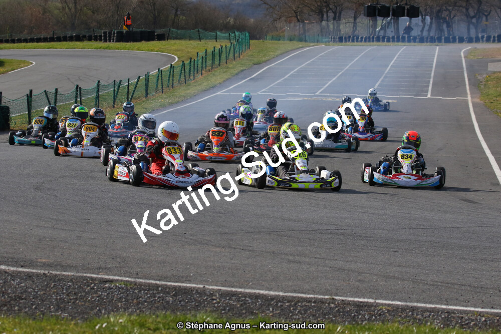 30 & 31/03/2019 : 2ème manche du Championnat du Sud à Belmont sur Rance (Photos Stéphane Agnus) 2019 — karting