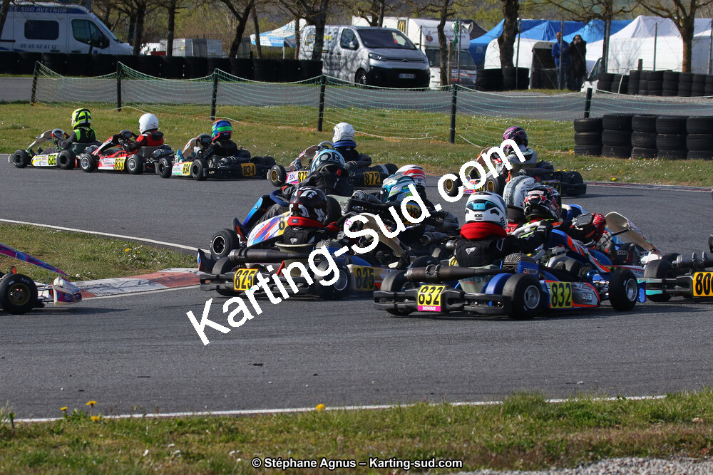 30 & 31/03/2019 : 2ème manche du Championnat du Sud à Belmont sur Rance (Photos Stéphane Agnus) 2019 — karting