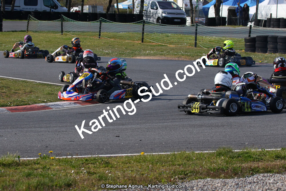 30 & 31/03/2019 : 2ème manche du Championnat du Sud à Belmont sur Rance (Photos Stéphane Agnus) 2019 — karting