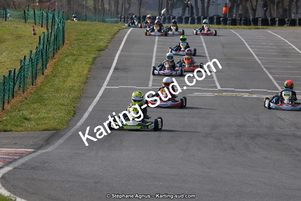 30 & 31/03/2019 : 2ème manche du Championnat du Sud à Belmont sur Rance (Photos Stéphane Agnus) 2019 — karting