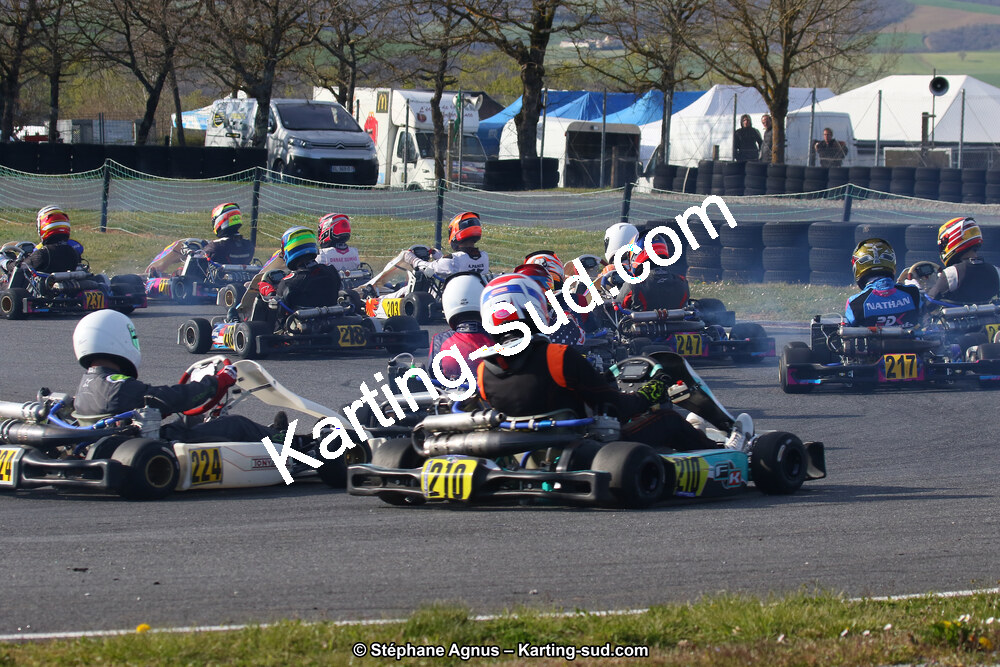 30 & 31/03/2019 : 2ème manche du Championnat du Sud à Belmont sur Rance (Photos Stéphane Agnus) 2019 — karting