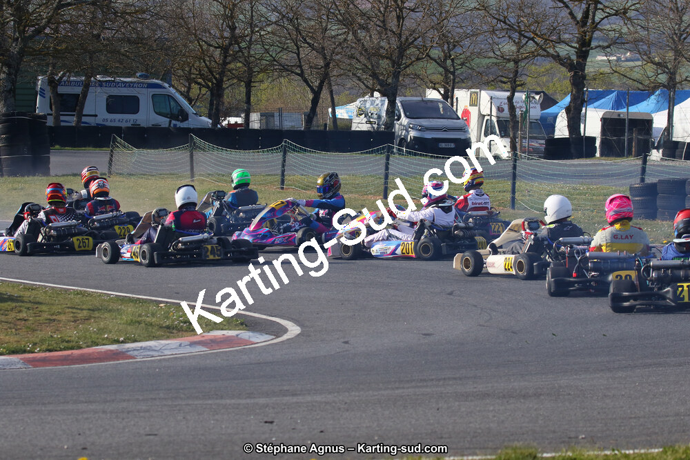 30 & 31/03/2019 : 2ème manche du Championnat du Sud à Belmont sur Rance (Photos Stéphane Agnus) 2019 — karting