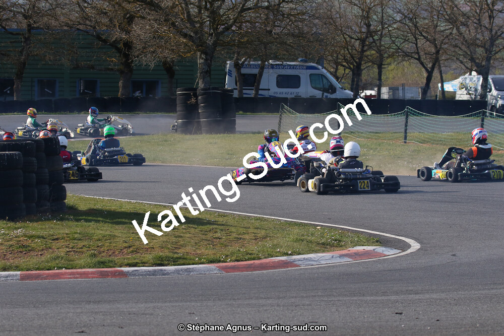 30 & 31/03/2019 : 2ème manche du Championnat du Sud à Belmont sur Rance (Photos Stéphane Agnus) 2019 — karting