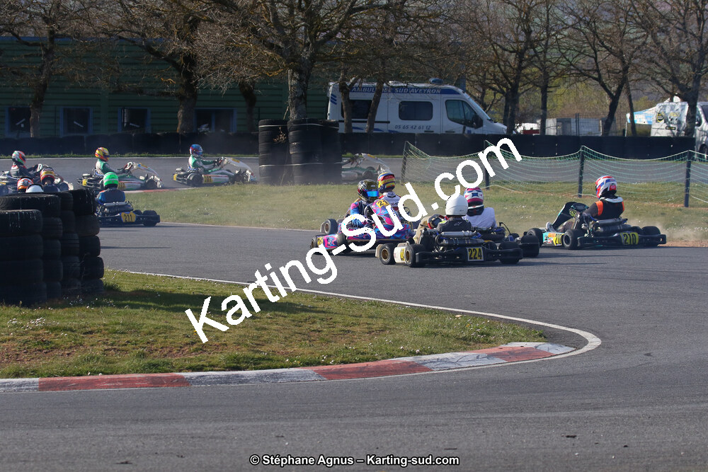 30 & 31/03/2019 : 2ème manche du Championnat du Sud à Belmont sur Rance (Photos Stéphane Agnus) 2019 — karting