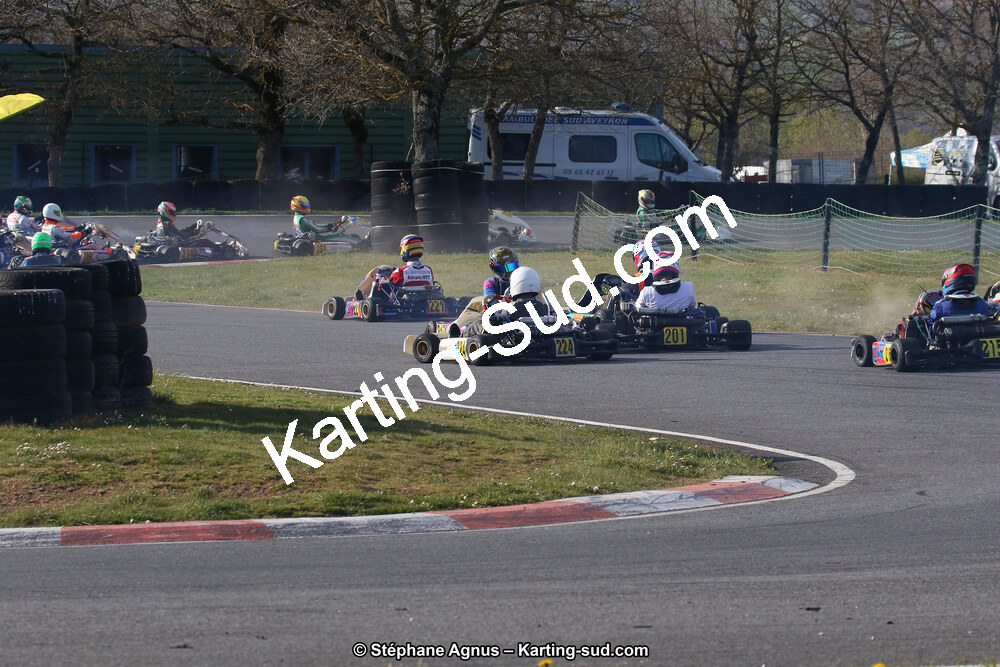 30 & 31/03/2019 : 2ème manche du Championnat du Sud à Belmont sur Rance (Photos Stéphane Agnus) 2019 — karting