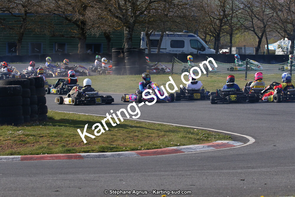 30 & 31/03/2019 : 2ème manche du Championnat du Sud à Belmont sur Rance (Photos Stéphane Agnus) 2019 — karting