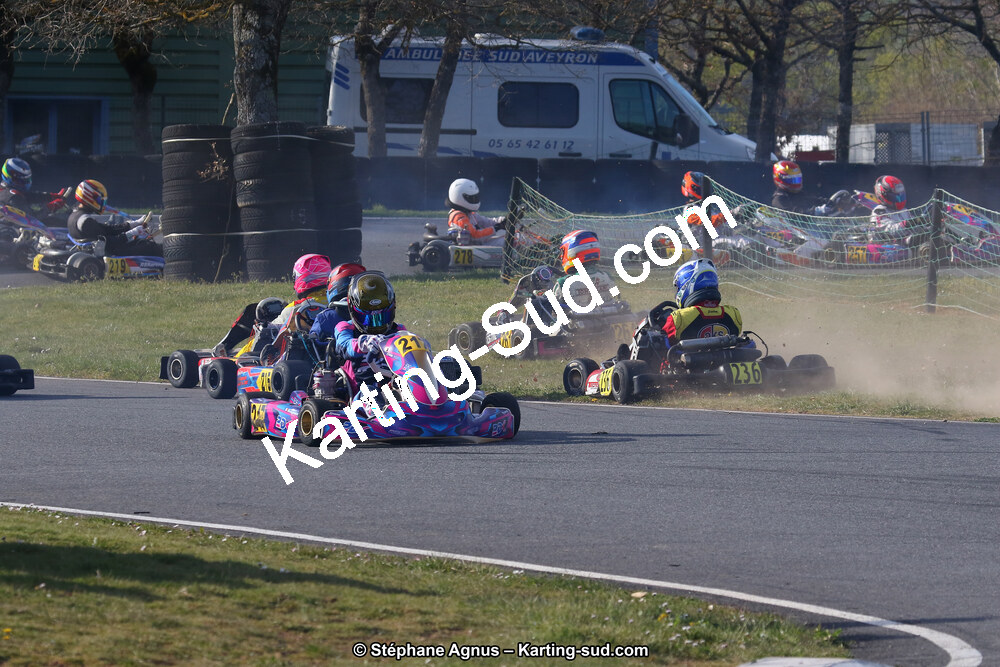 30 & 31/03/2019 : 2ème manche du Championnat du Sud à Belmont sur Rance (Photos Stéphane Agnus) 2019 — karting