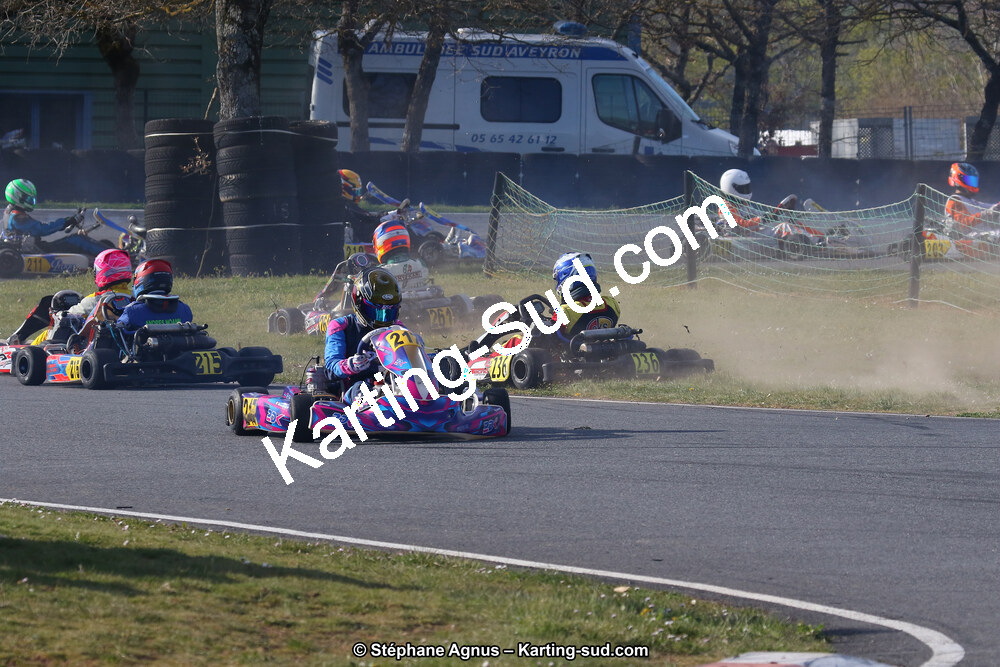 30 & 31/03/2019 : 2ème manche du Championnat du Sud à Belmont sur Rance (Photos Stéphane Agnus) 2019 — karting