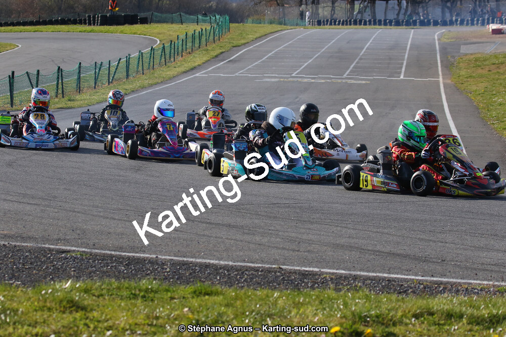 30 & 31/03/2019 : 2ème manche du Championnat du Sud à Belmont sur Rance (Photos Stéphane Agnus) 2019 — karting