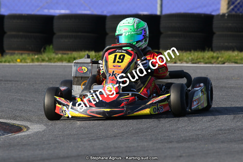 30 & 31/03/2019 : 2ème manche du Championnat du Sud à Belmont sur Rance (Photos Stéphane Agnus) 2019 — karting