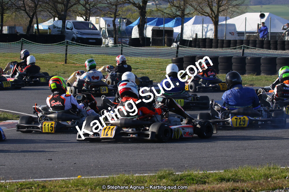 30 & 31/03/2019 : 2ème manche du Championnat du Sud à Belmont sur Rance (Photos Stéphane Agnus) 2019 — karting