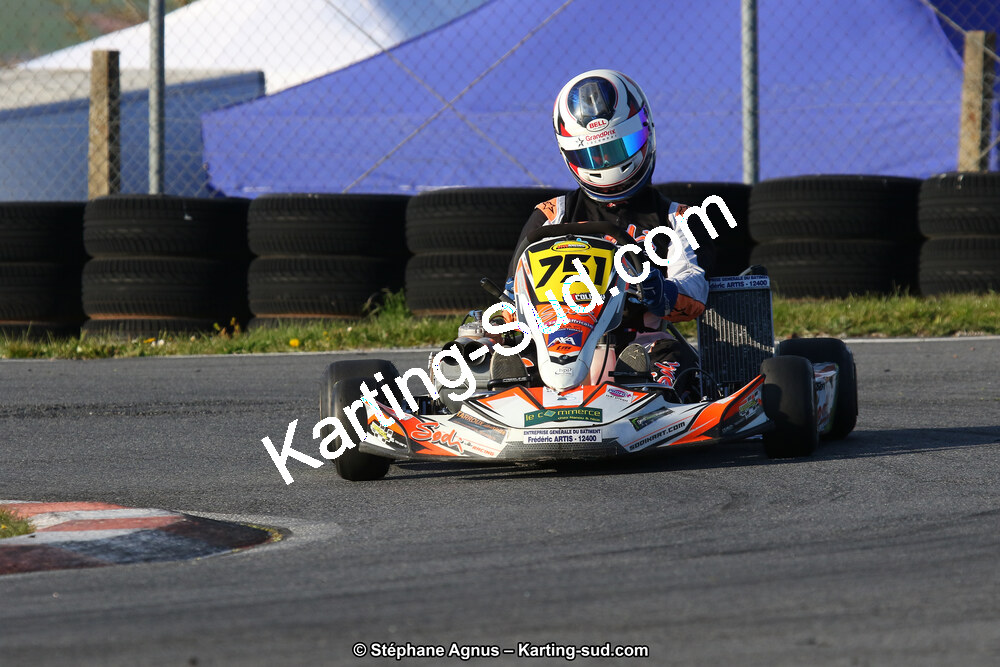 30 & 31/03/2019 : 2ème manche du Championnat du Sud à Belmont sur Rance (Photos Stéphane Agnus) 2019 — karting