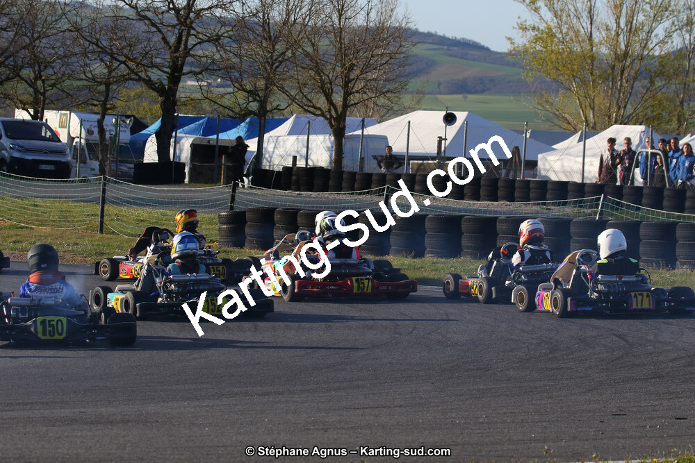 30 & 31/03/2019 : 2ème manche du Championnat du Sud à Belmont sur Rance (Photos Stéphane Agnus) 2019 — karting