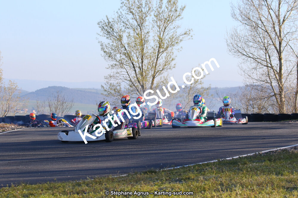 30 & 31/03/2019 : 2ème manche du Championnat du Sud à Belmont sur Rance (Photos Stéphane Agnus) 2019 — karting