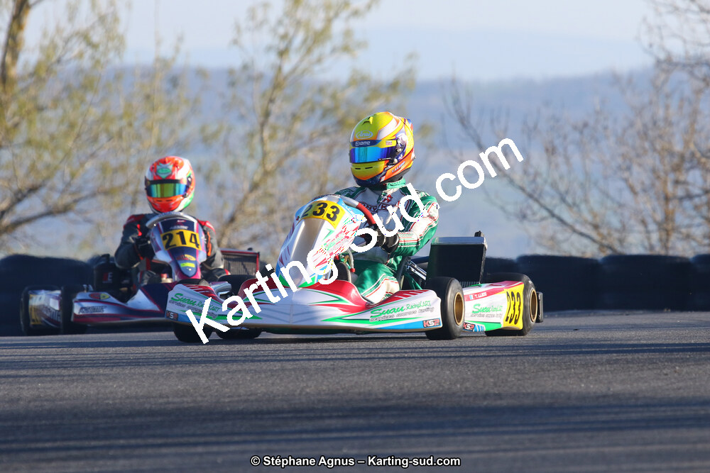 30 & 31/03/2019 : 2ème manche du Championnat du Sud à Belmont sur Rance (Photos Stéphane Agnus) 2019 — karting