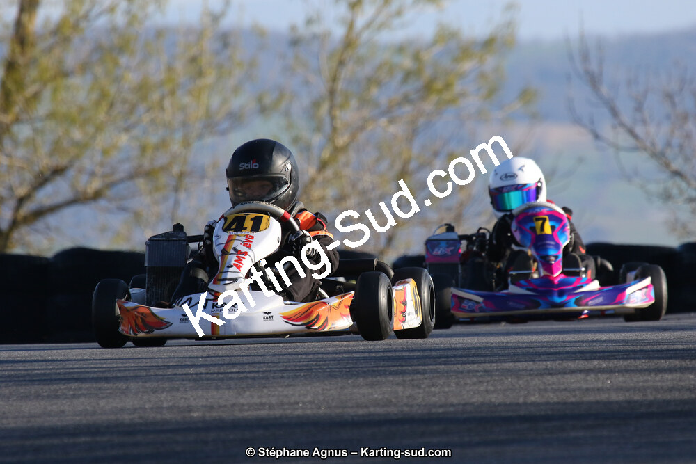 30 & 31/03/2019 : 2ème manche du Championnat du Sud à Belmont sur Rance (Photos Stéphane Agnus) 2019 — karting