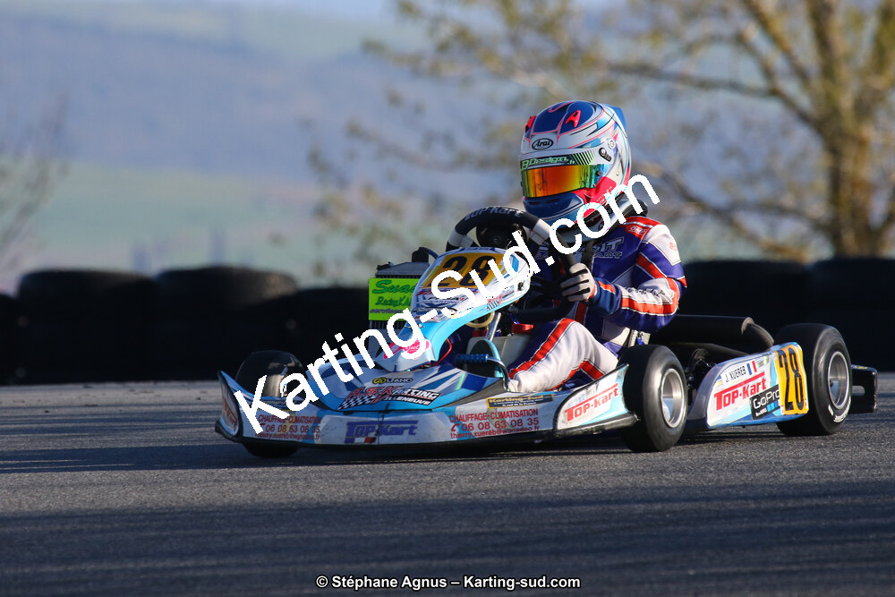 30 & 31/03/2019 : 2ème manche du Championnat du Sud à Belmont sur Rance (Photos Stéphane Agnus) 2019 — karting