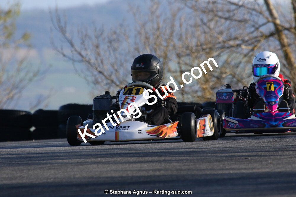 30 & 31/03/2019 : 2ème manche du Championnat du Sud à Belmont sur Rance (Photos Stéphane Agnus) 2019 — karting